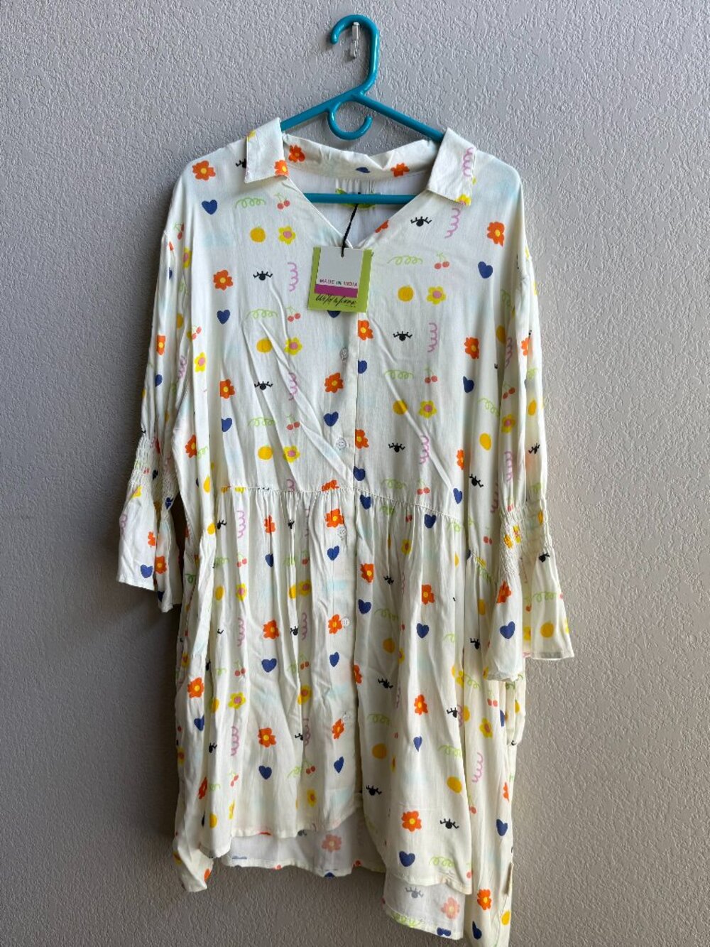 Wild & Free Indian dress 2XL